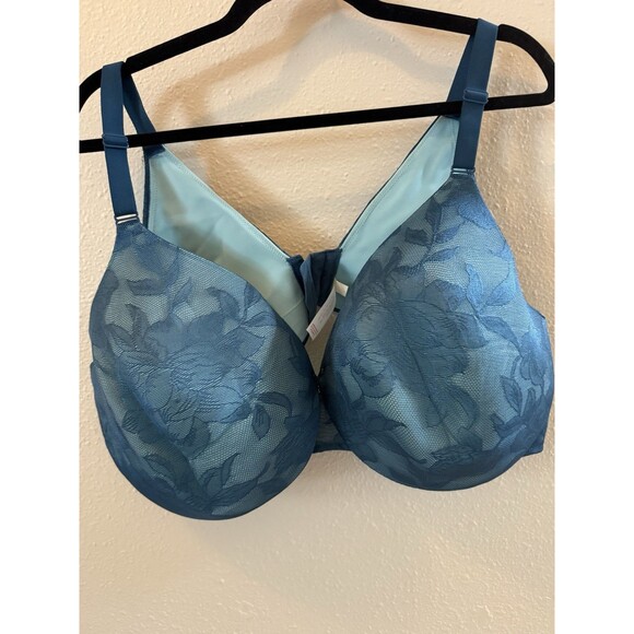 Cacique Other - Cacique Invisible Lace Backsmoother Lightly Lined Balconette Bra 38DD